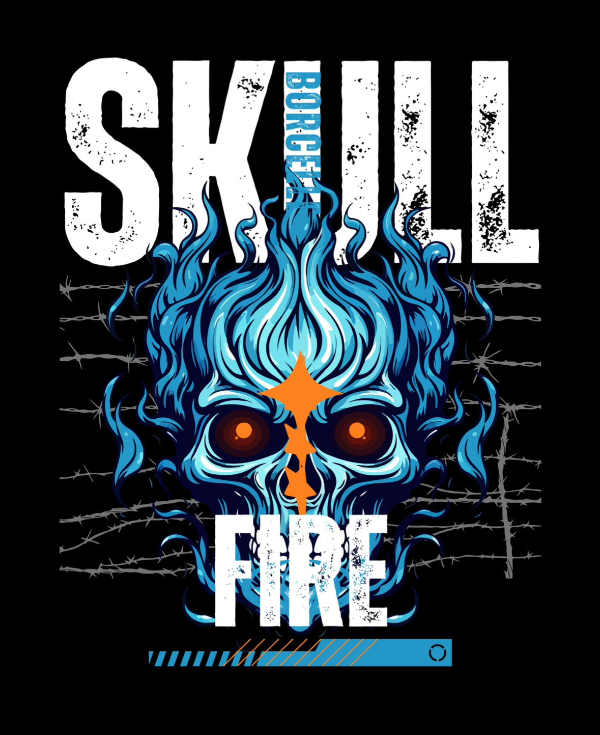 Skill Fire Oversized BLACK